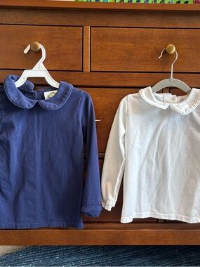 Cecil & Lou Bundle of 2! Boys Peter Pan Collar Button Down Back Cotton 4t